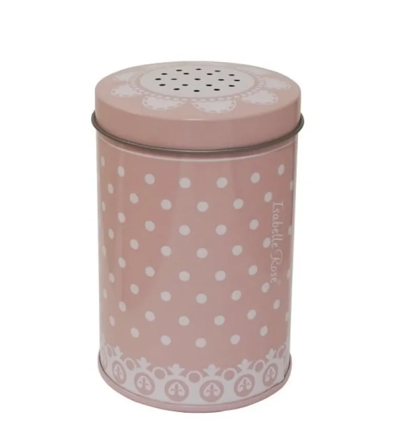 Suikerstrooier roze witte stippen