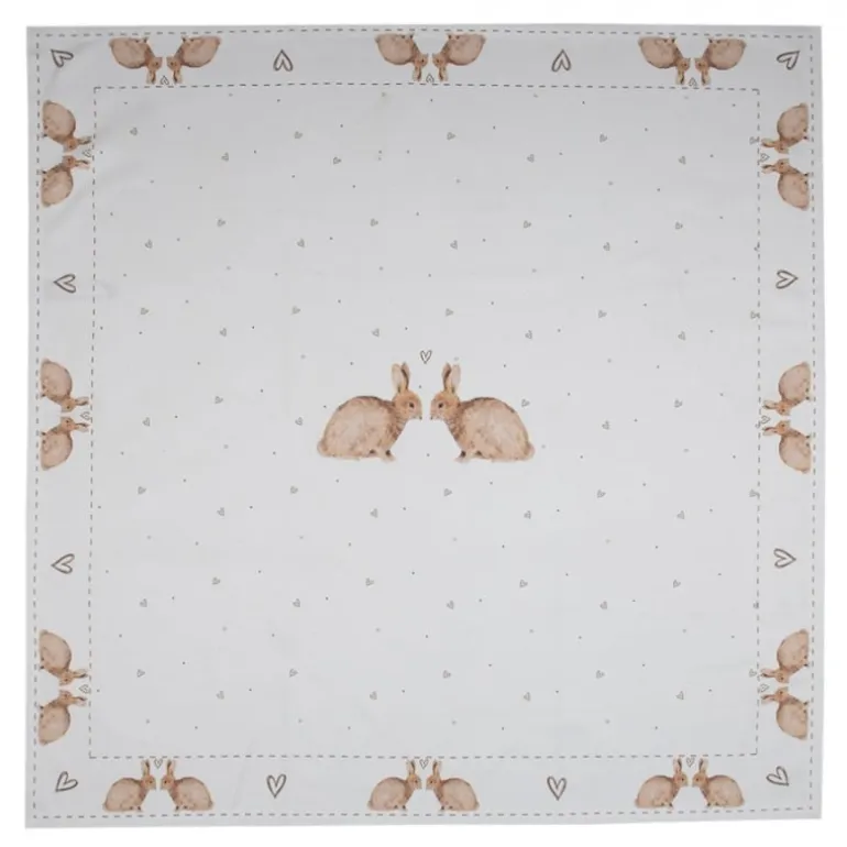 Tafelkleed Bunnies in Love 100*100