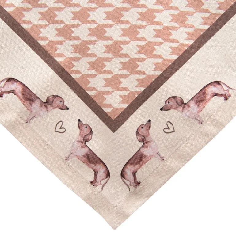 Tafelkleed Dachshund Love 100*100
