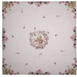 Tafelkleed Happy Bunny 100*100