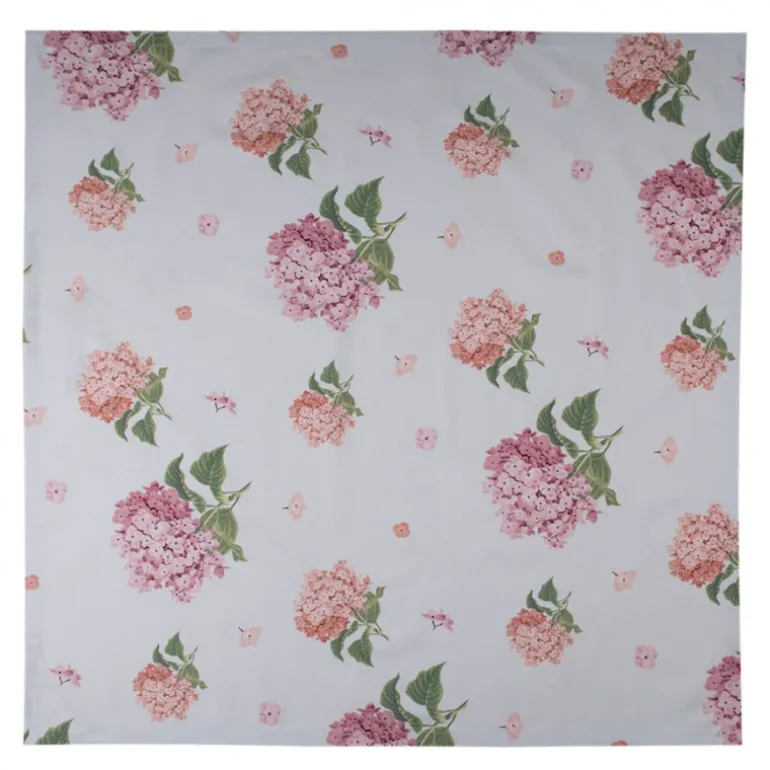 Tafelkleed Hortensia 100*100