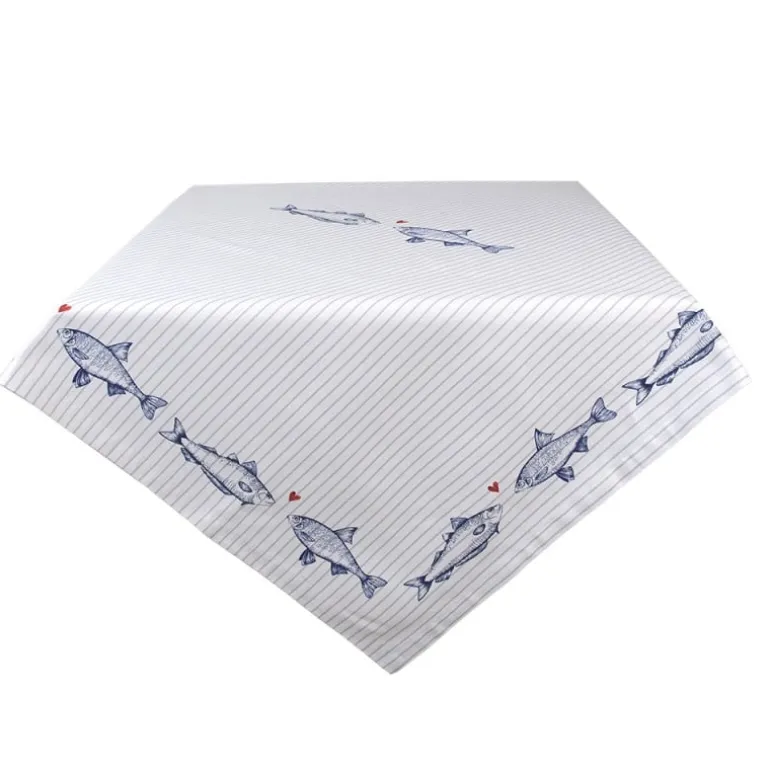 Tafelkleed Sun Sea and Fish 130*180