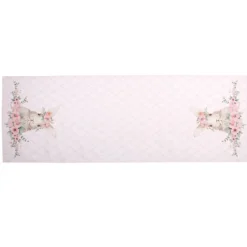Tafelloper Floral Easter Bunny 50*140