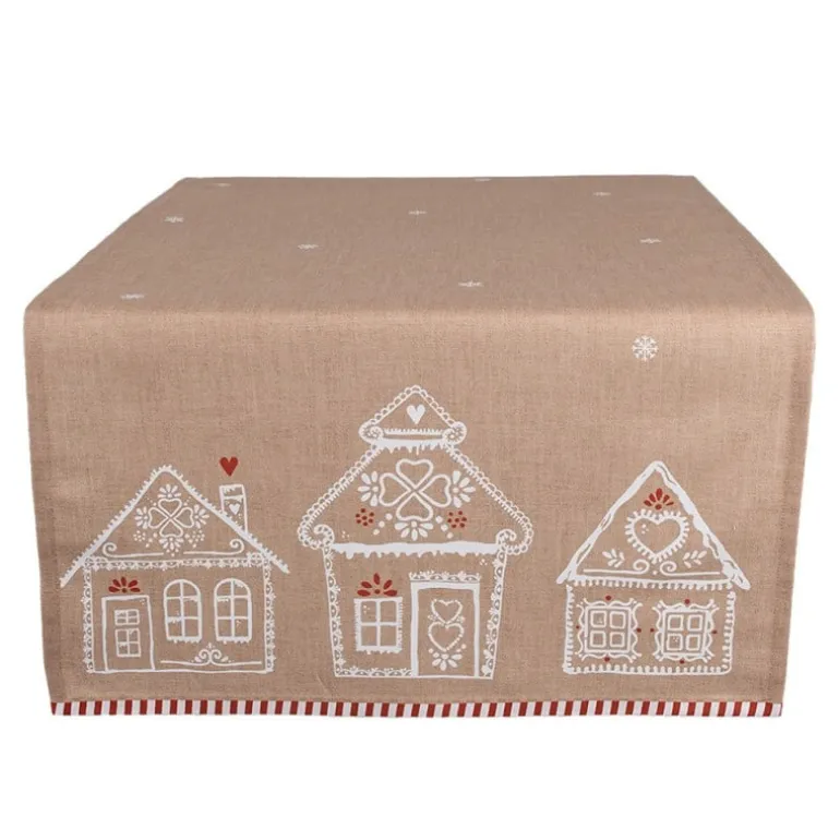 Tafelloper Kerst Gingerbread 50*140