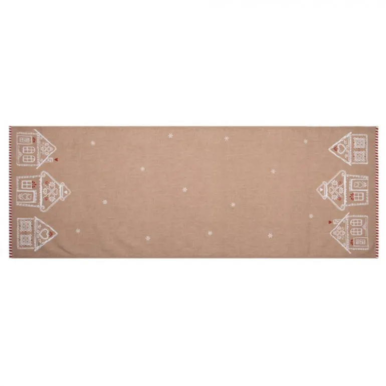 Tafelloper Kerst Gingerbread 50*140