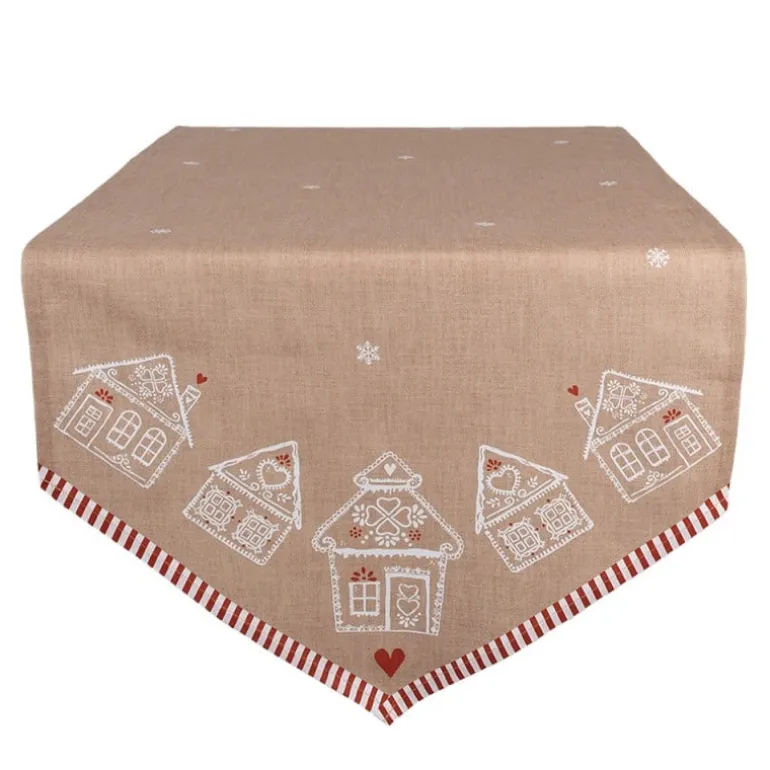 Tafelloper Kerst Gingerbread 50*160