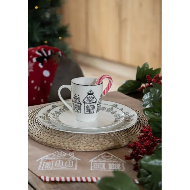 Tafelloper Kerst Gingerbread 50*160