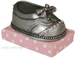 Tandendoosje schoen roze