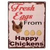 Tekstbord Fresh Eggs 20*25