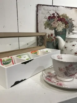 Theedoos Home sweet home 4-vaks