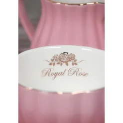 Theepot Royal Rose roze/goud
