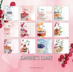 Verjaardags kalender Taarten