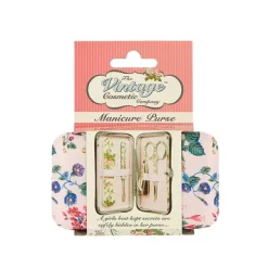 Vintage manicure set roosjes