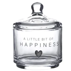 Voorraad / bewaarpot Happiness 10*13