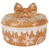Voorraadpot met deksel winters gingerbread 20*13
