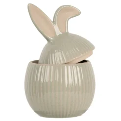 Voorraadpot met oren groen 10*16