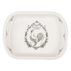 Zeepbakje keramiek haan