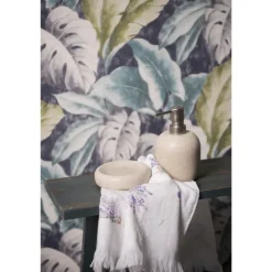 Zeepdispenser beige keramiek